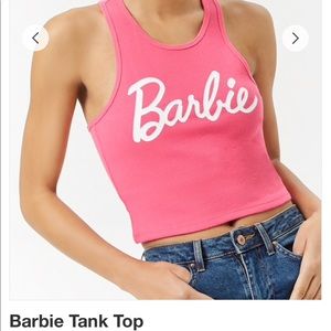 NWOT Pink Barbie Tank